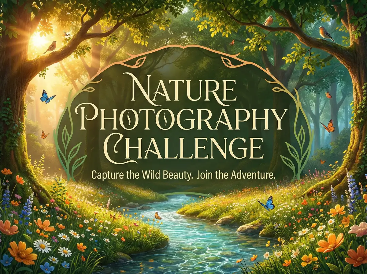 每日大赛+mrds 自然摄影挑战主题赛事横幅